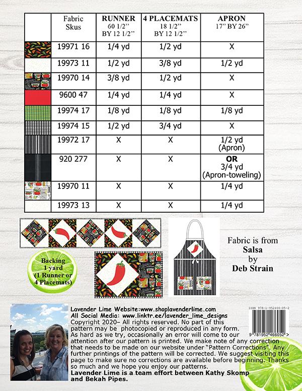 Hot Pepper - Quilt Pattern