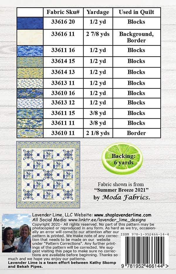 Starry Skies - Quilt Pattern