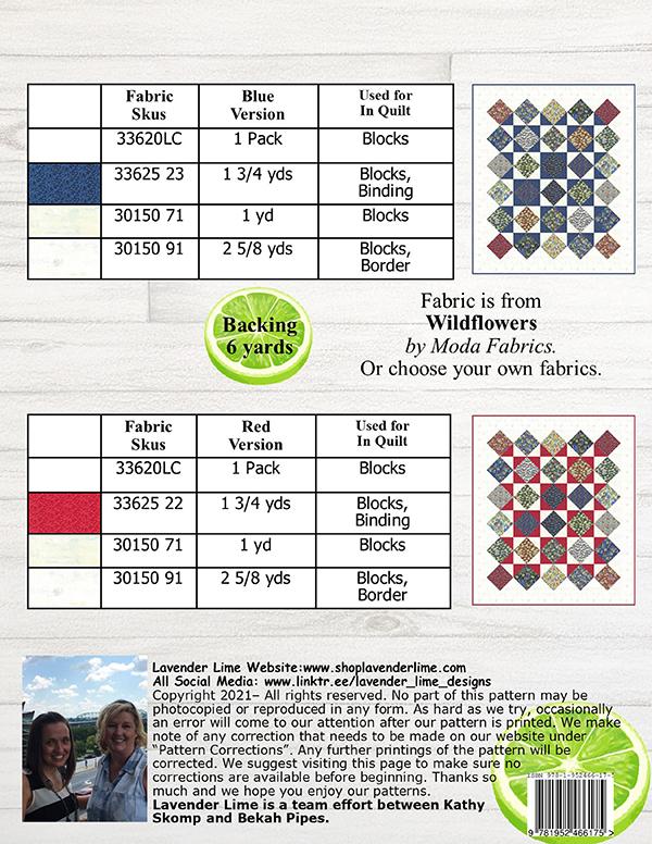 Wildflower Fields - Quilt Pattern