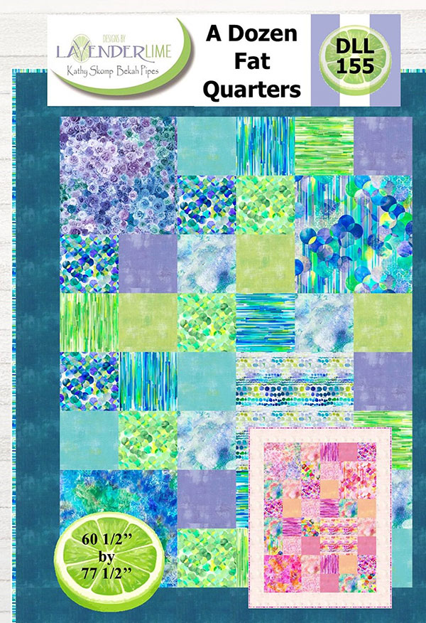 A Dozen Fat Quarters - Quilt Pattern