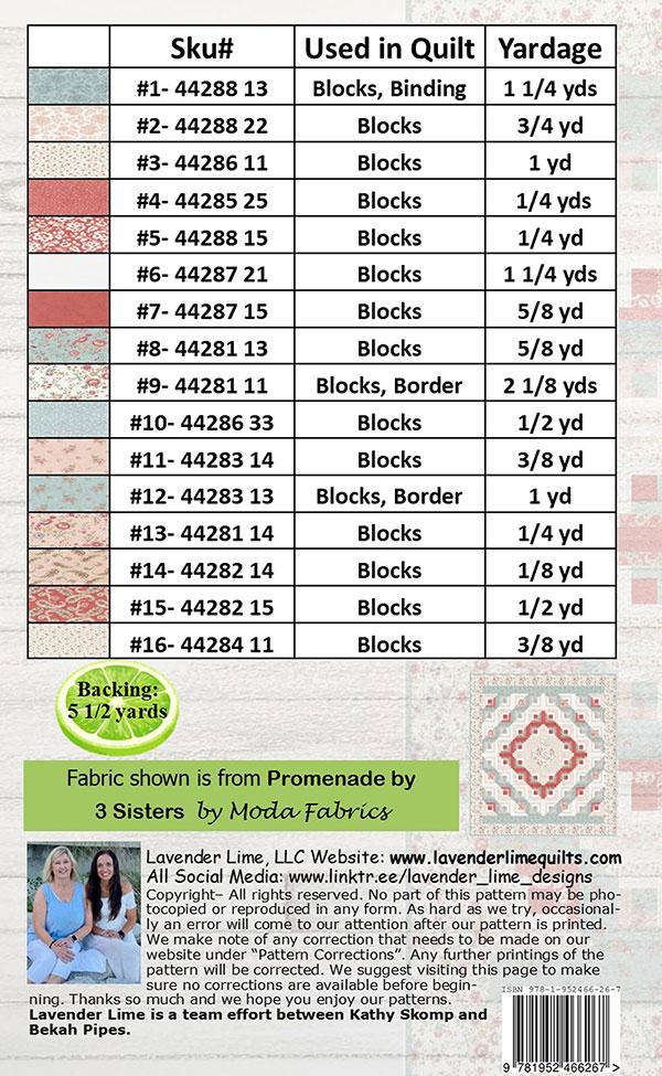Sentimental Journey - Quilt Pattern