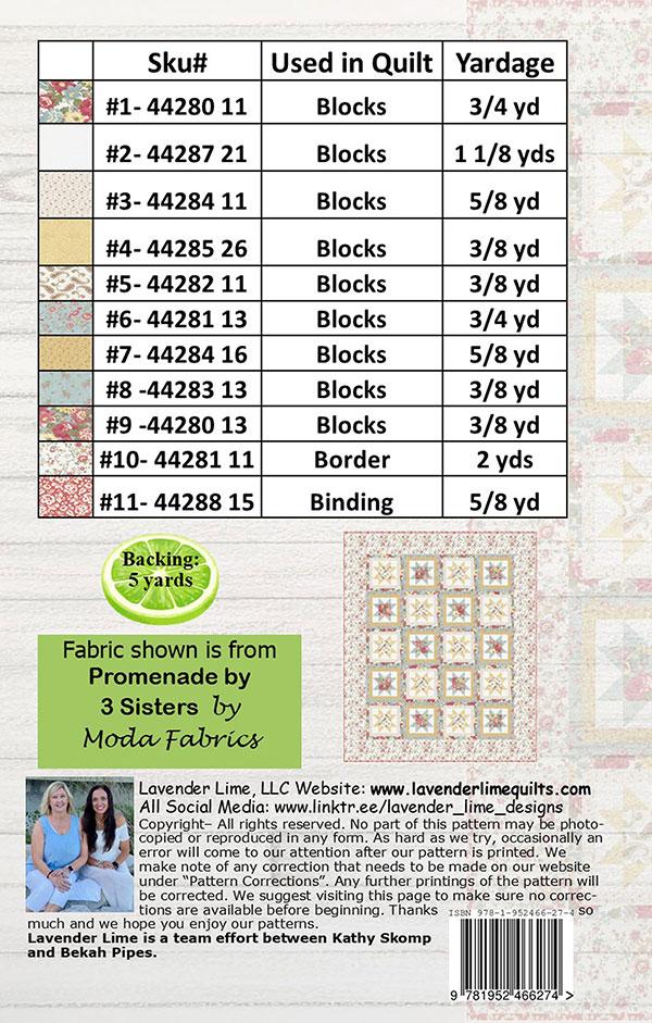 Romance in the Stars - Quilt Pattern