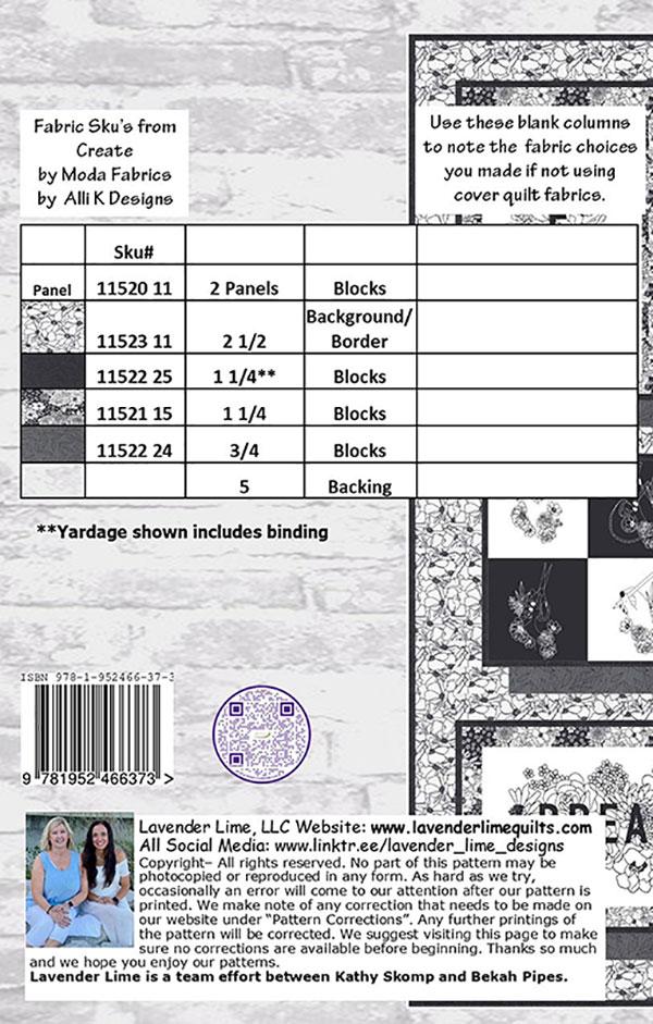 Dreamers - Quilt Pattern