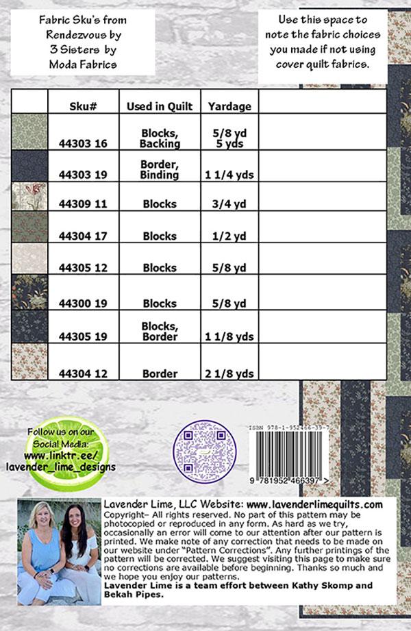 Botanicals - Quilt Pattern