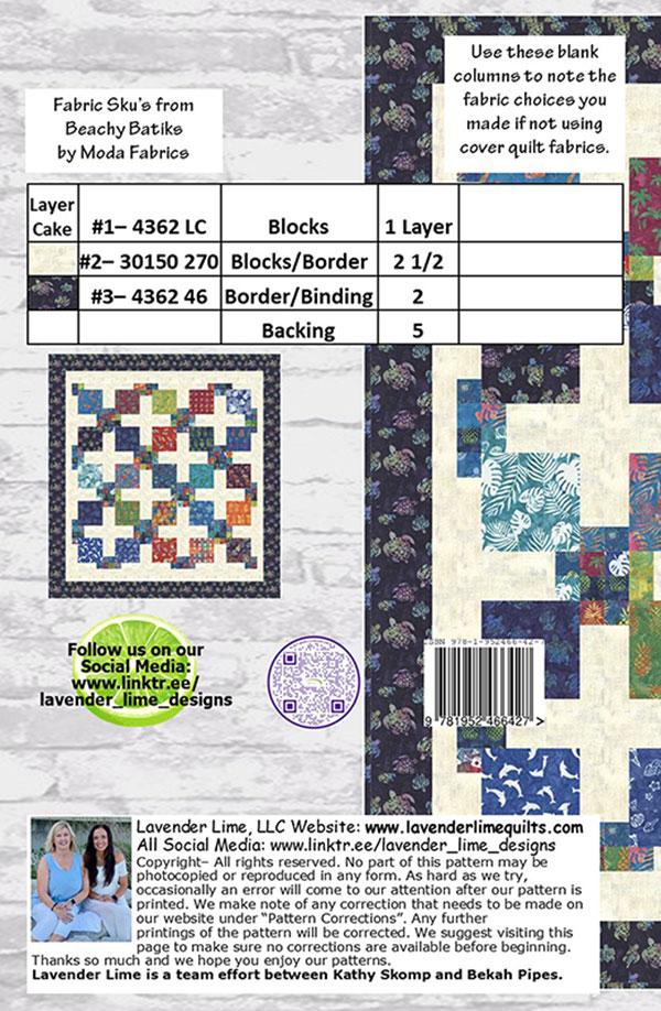 Summer Winds - Quilt Pattern