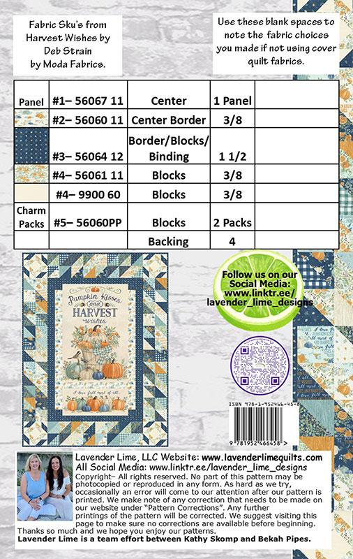 Charming Panel - Quilt Pattern