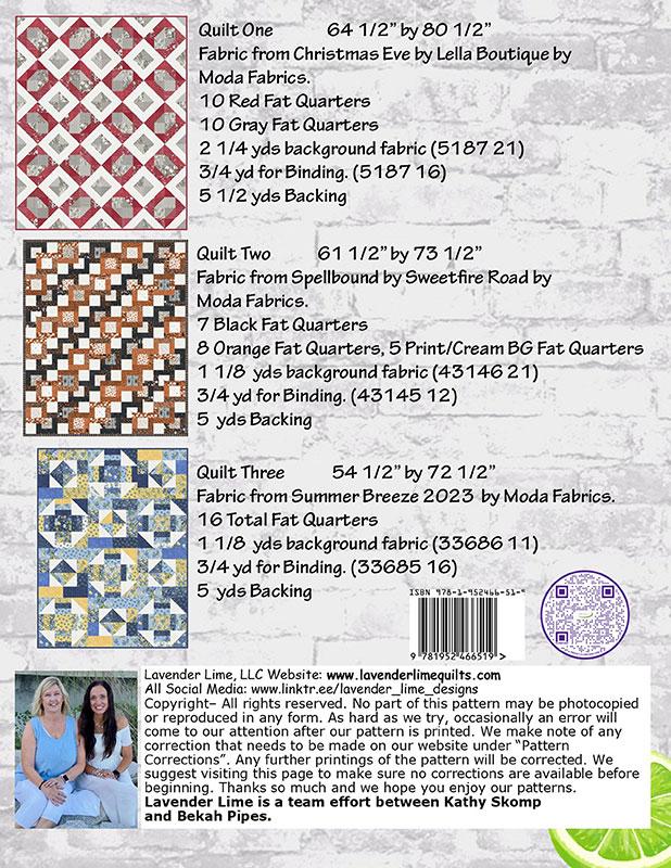 Fat Quarter Palette - Quilt Pattern