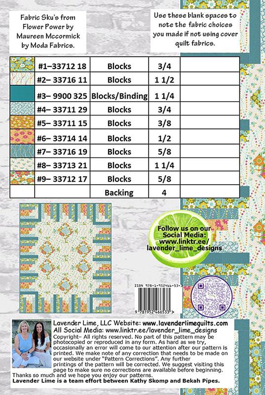 Sunshine Days - Quilt Pattern