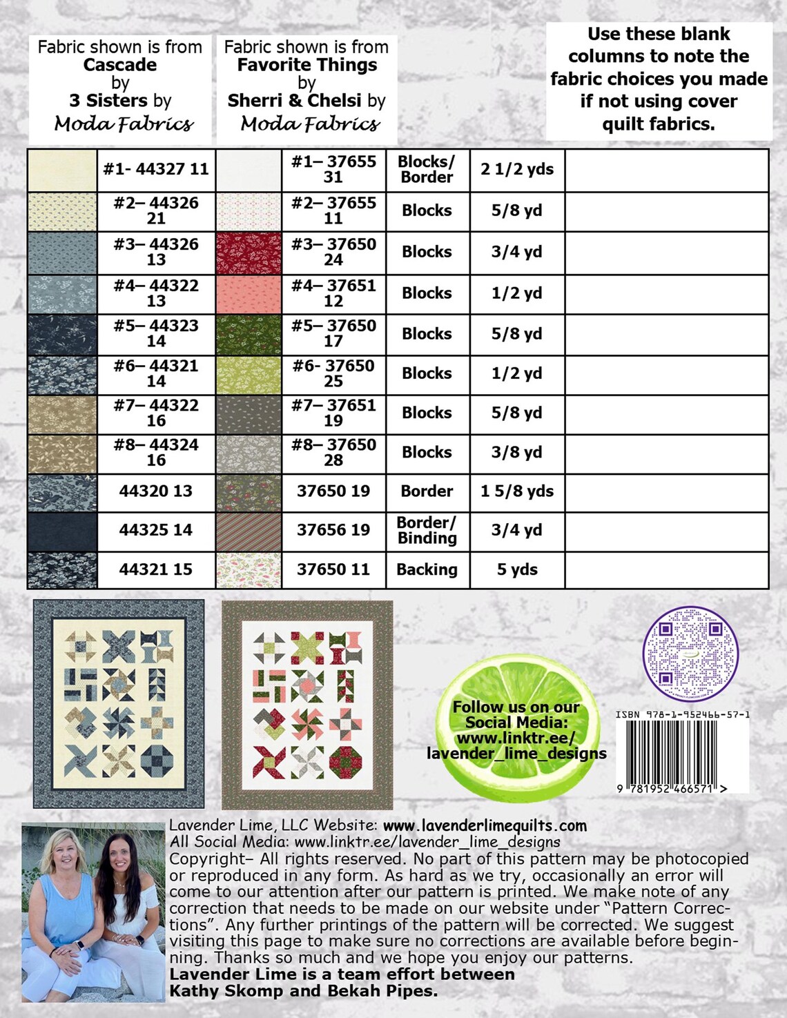 Simple Sampler - Quilt Pattern