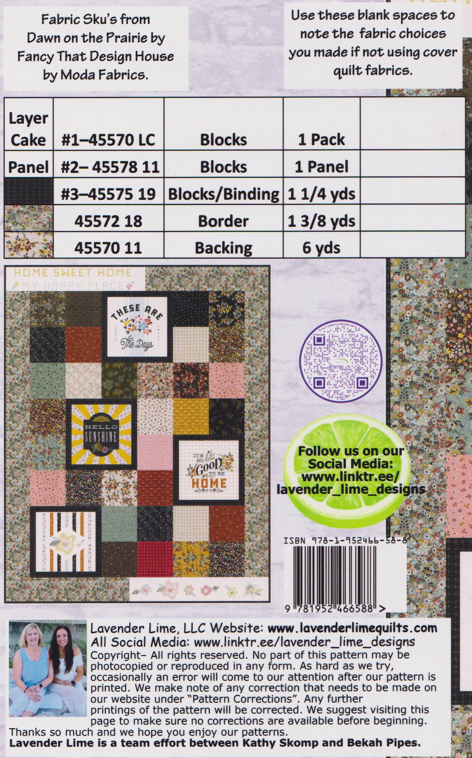 Presto Panel - Quilt Pattern, different perspective #1, zoomed in. Select this picture to zoom back out.