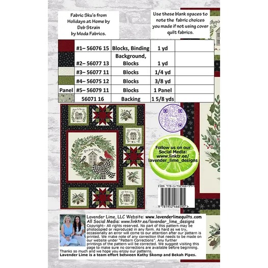 Christmas Cheer - Quilt Pattern