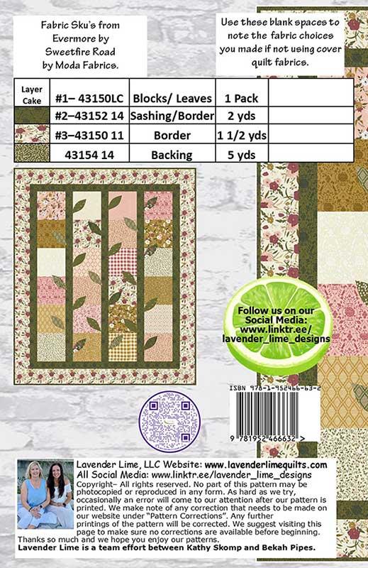 Bean Stalk - Quilt Pattern