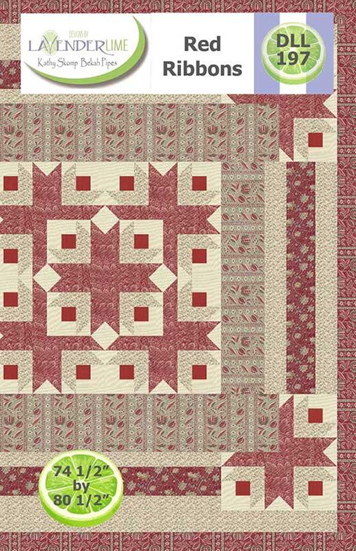 Red Ribbons - Quilt Pattern