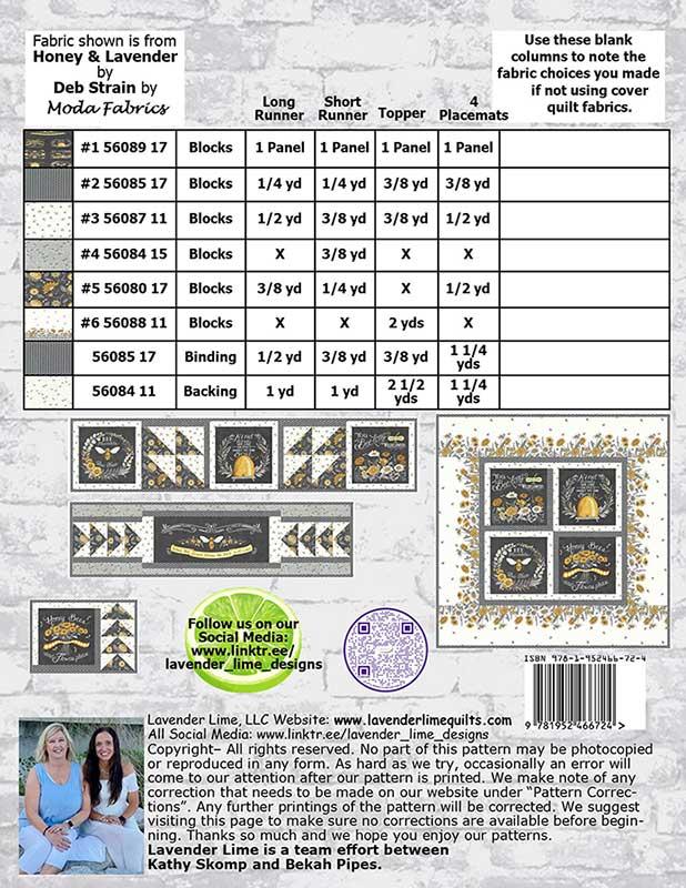 Spring Table - Quilt Pattern