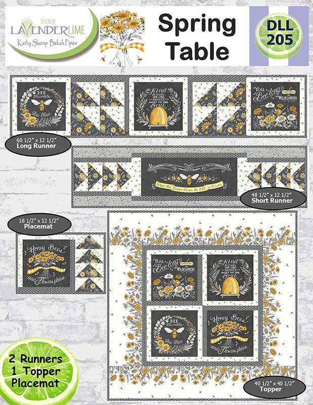 Spring Table - Quilt Pattern