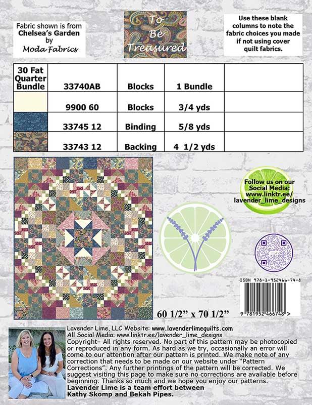 Pieced Treasure - Quilt Pattern