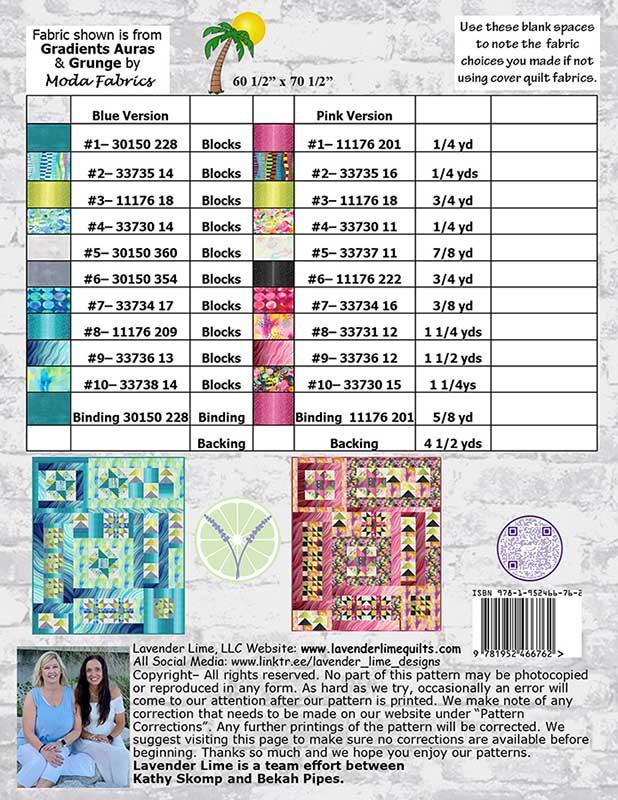Island Time - Quilt Pattern