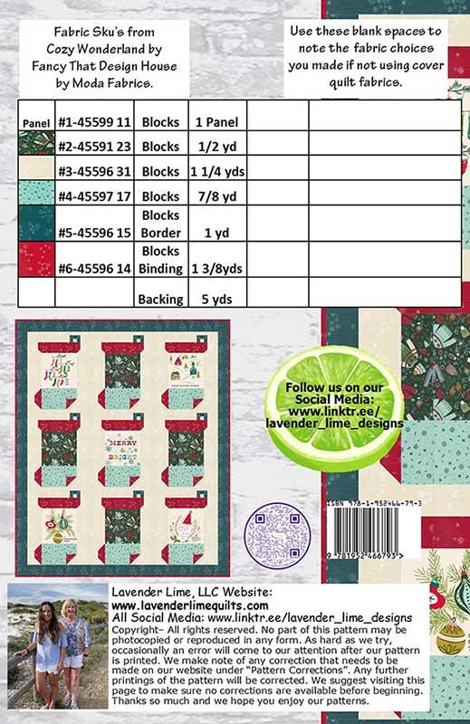 Stockings Were Hung - Quilt Pattern