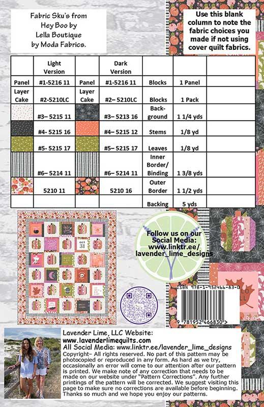Layer Cake Pumpkins - Halloween Quilt Pattern