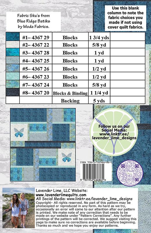 Butterfly Cove - Quilt Pattern