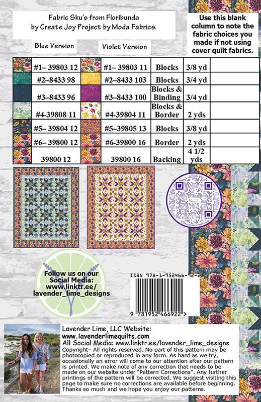 Pretty Petals - Quilt Pattern