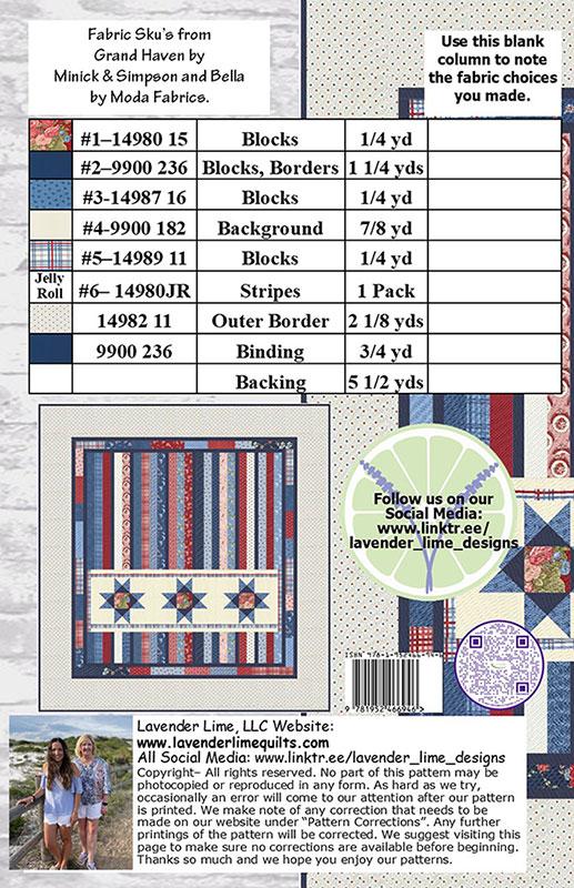 God Shed His Grace - Christian Quilt Pattern