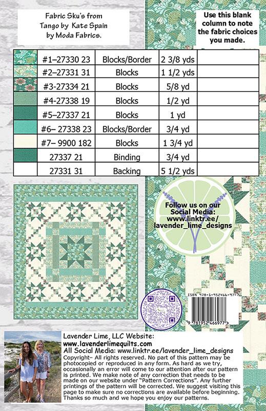 Seaside Dreams - Quilt Pattern