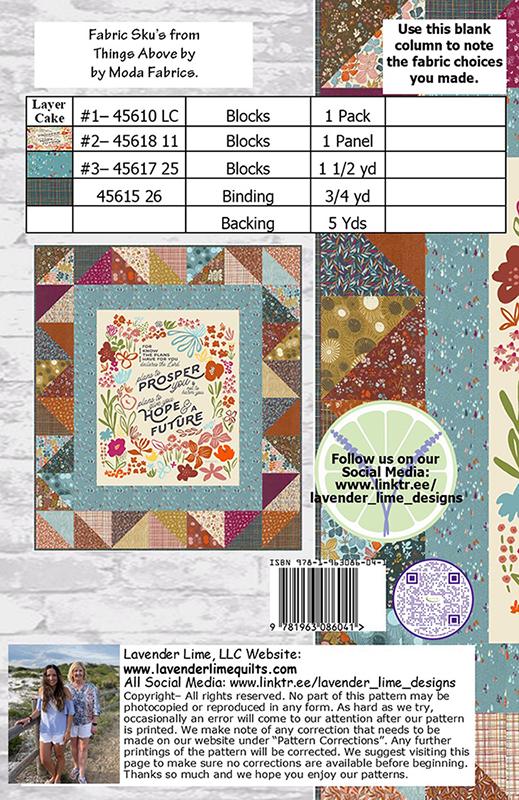 Easy Panel - Quilt Pattern