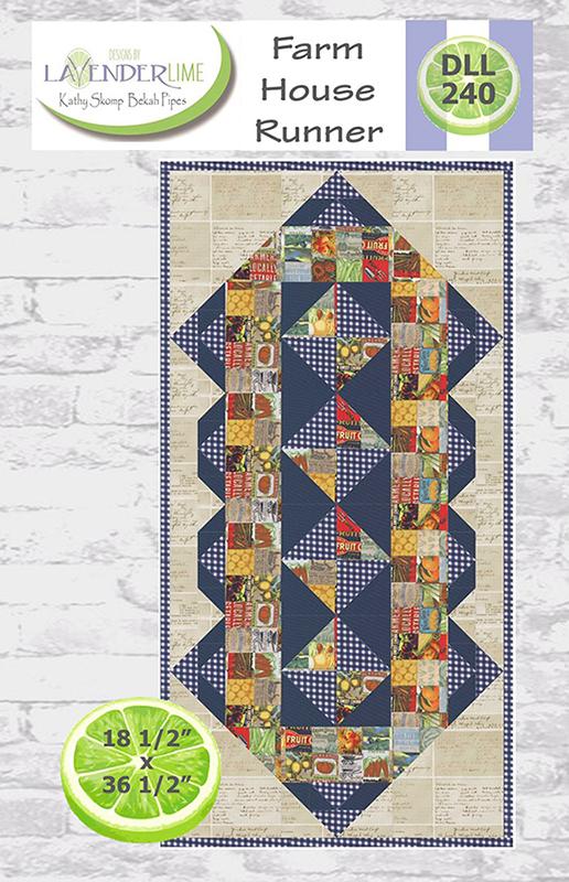 Farmhouse Runner - Quilt Pattern