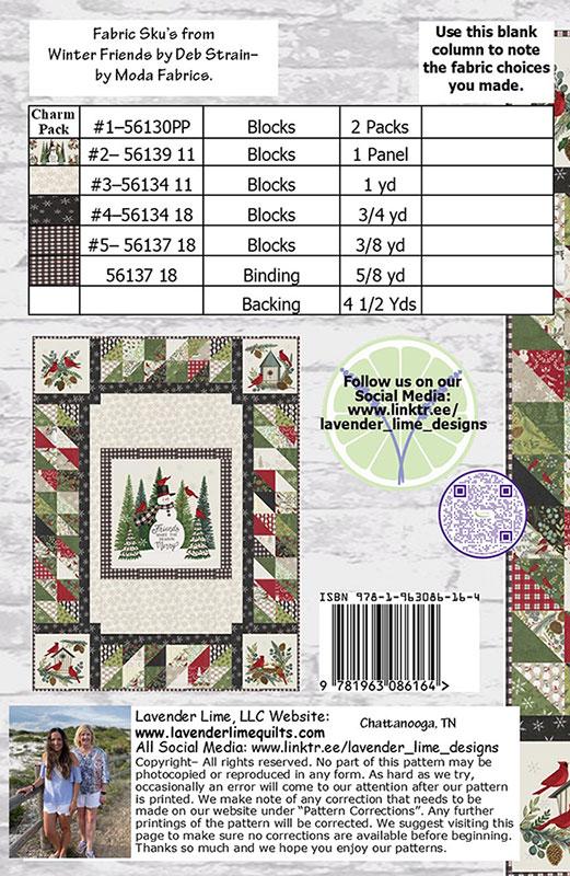 Fast Panel - Christmas Quilt Pattern