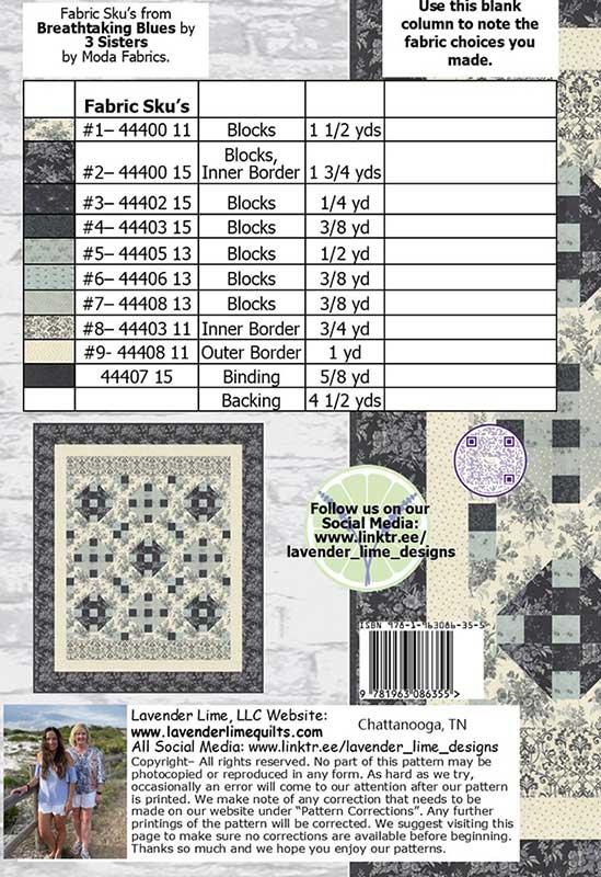 Kelly's Quilt - Quilt Pattern, different perspective #1, zoomed in. Select this picture to zoom back out.