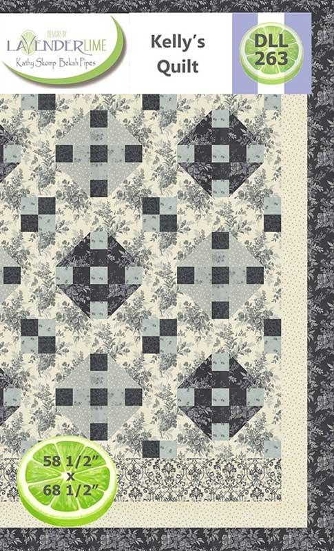 Kelly's Quilt - Quilt Pattern, zoomed in. Select this picture to zoom back out.