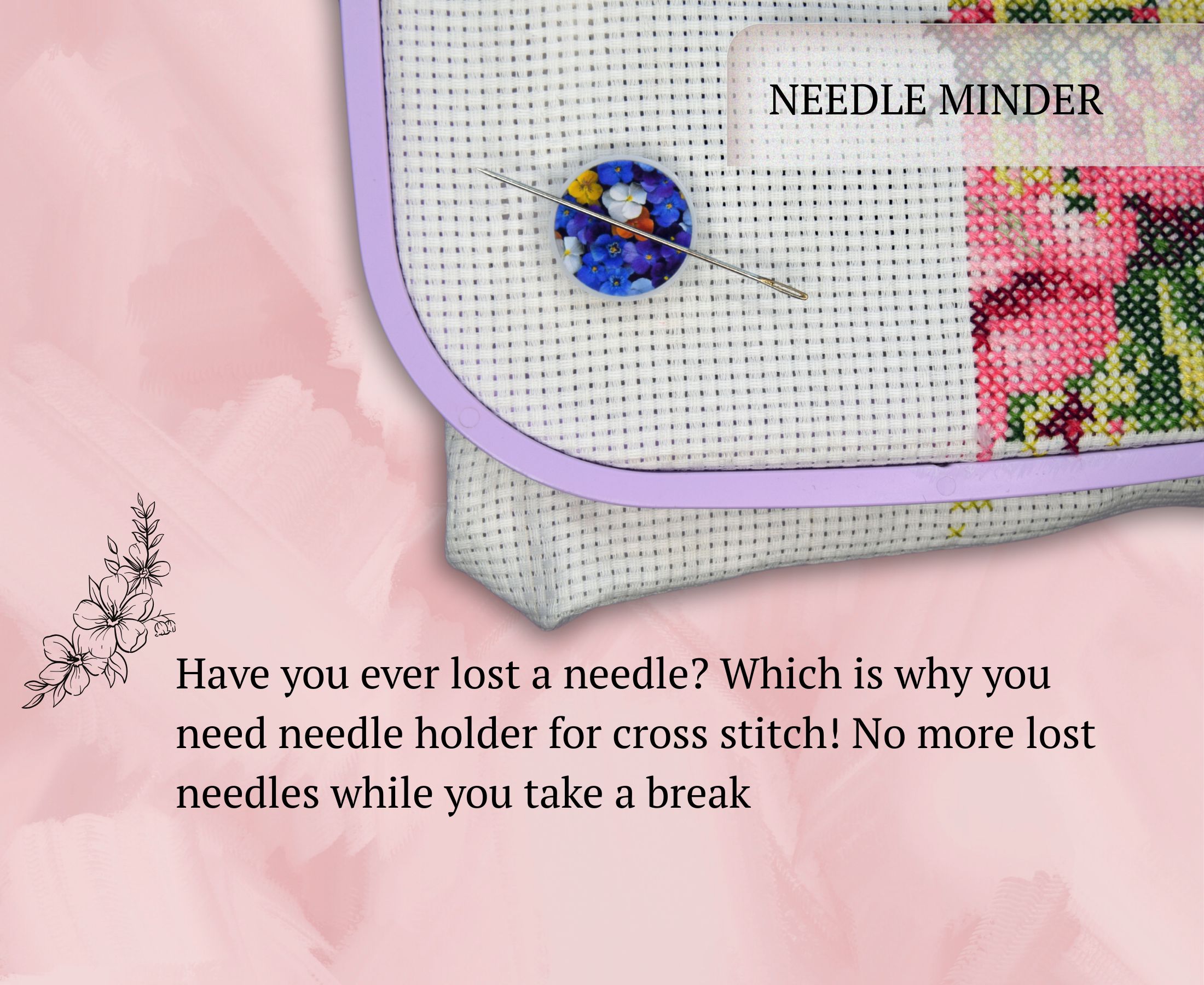 Spring Garden - Needle Minder