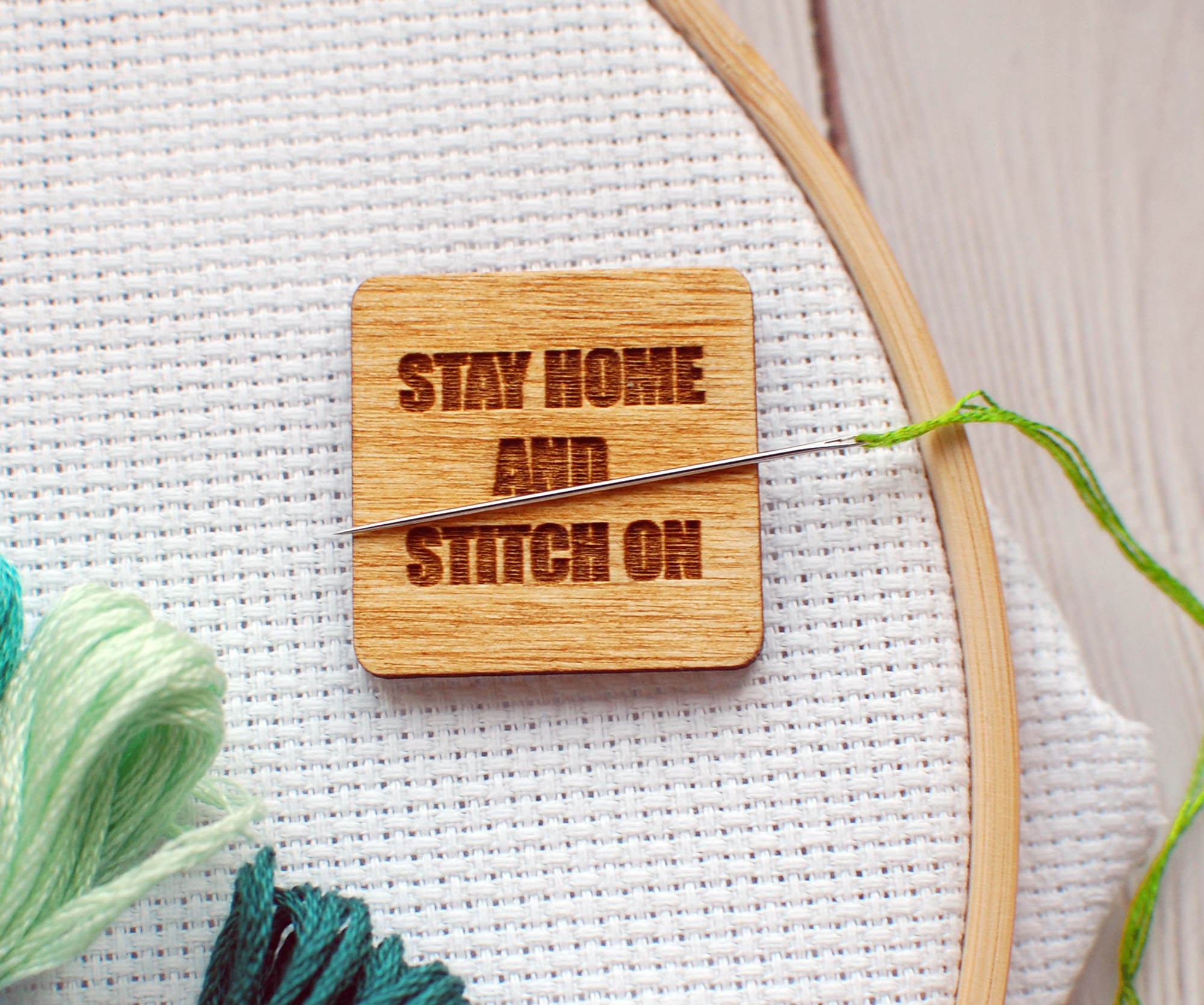 Stay Home - Needle Minder