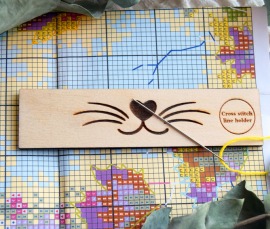 Cat Line Holder & Pattern Helper