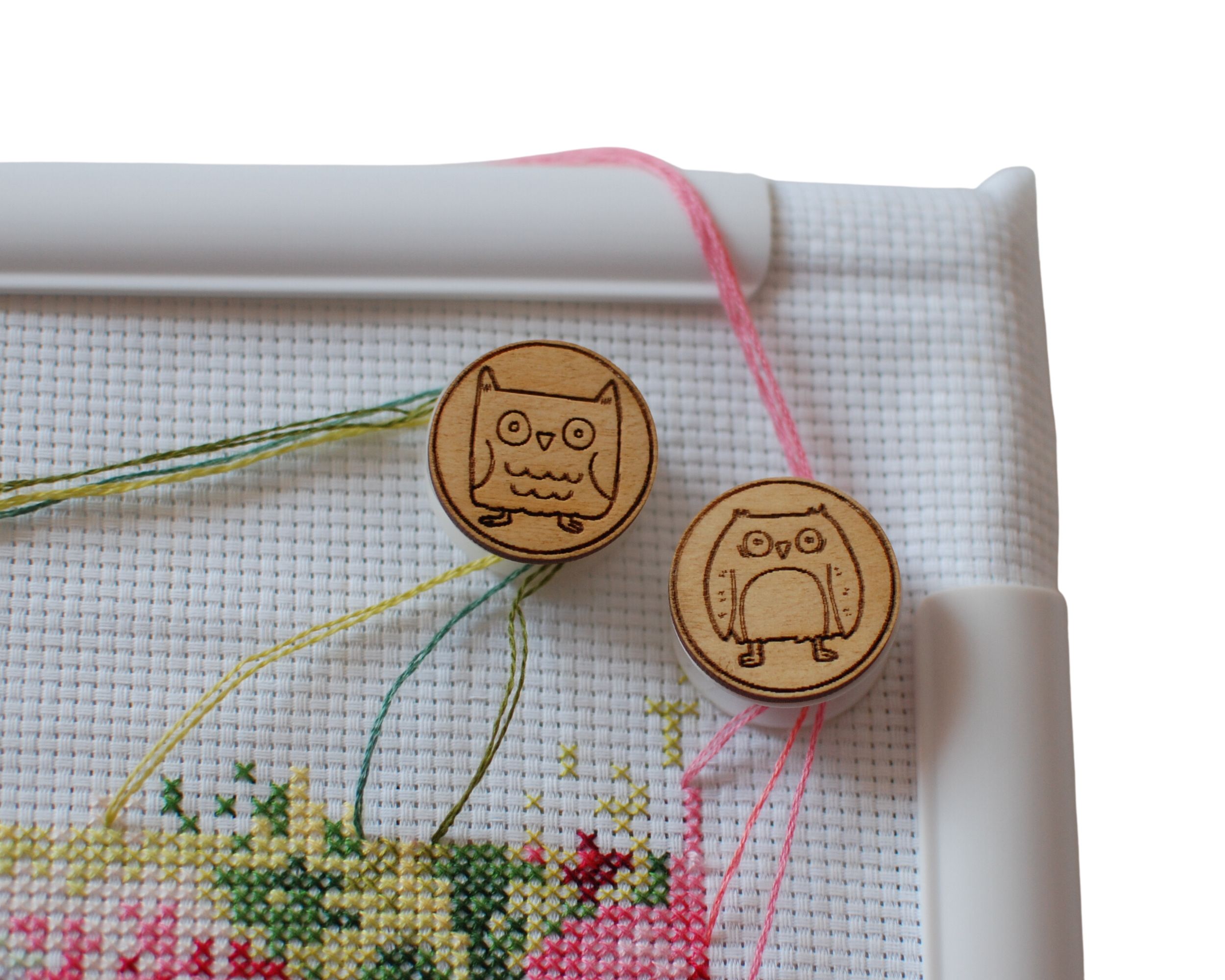 Owls (2pcs) - Parking Bobbins