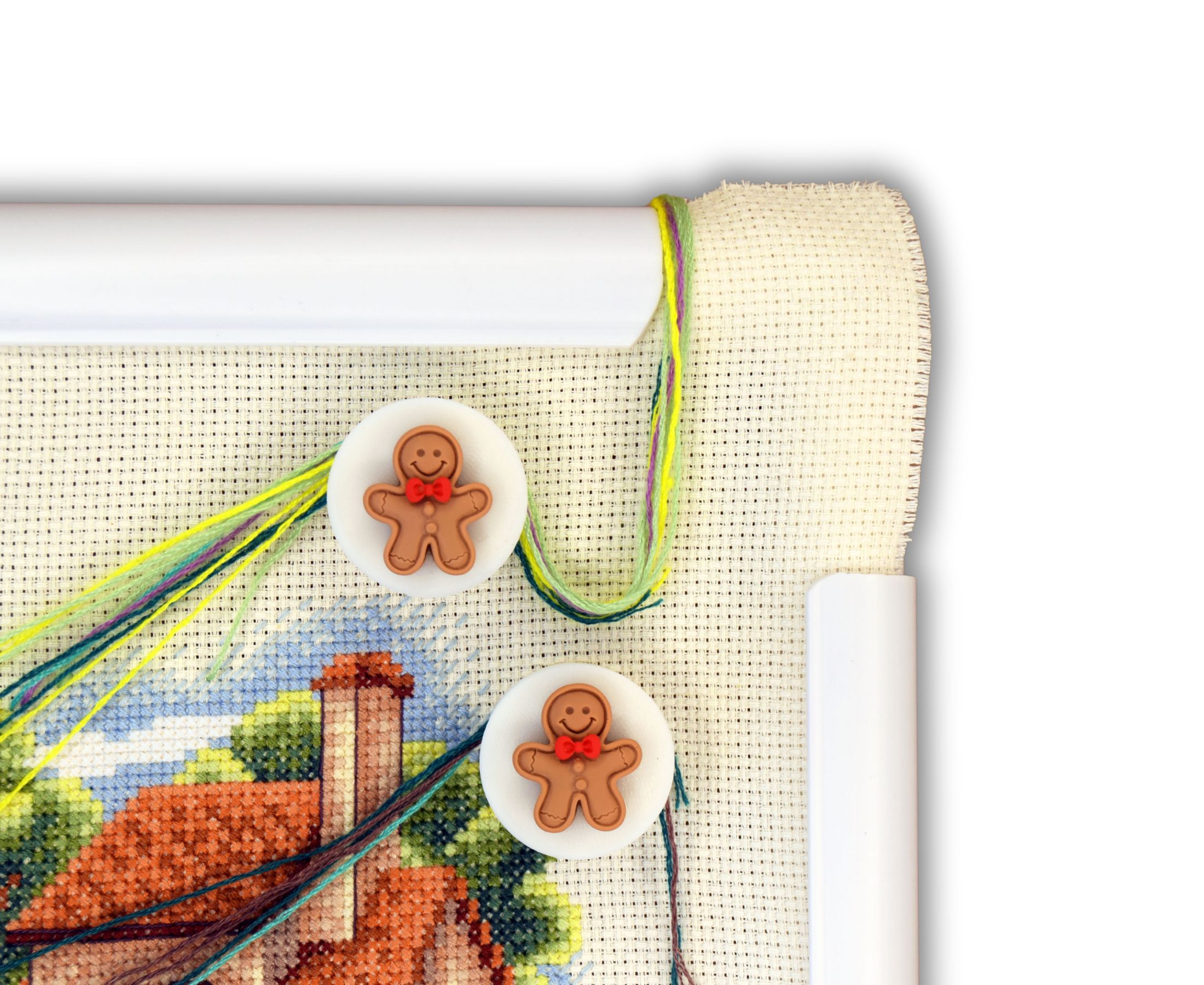 Gingerbread Man (2pcs) - Parking Bobbins