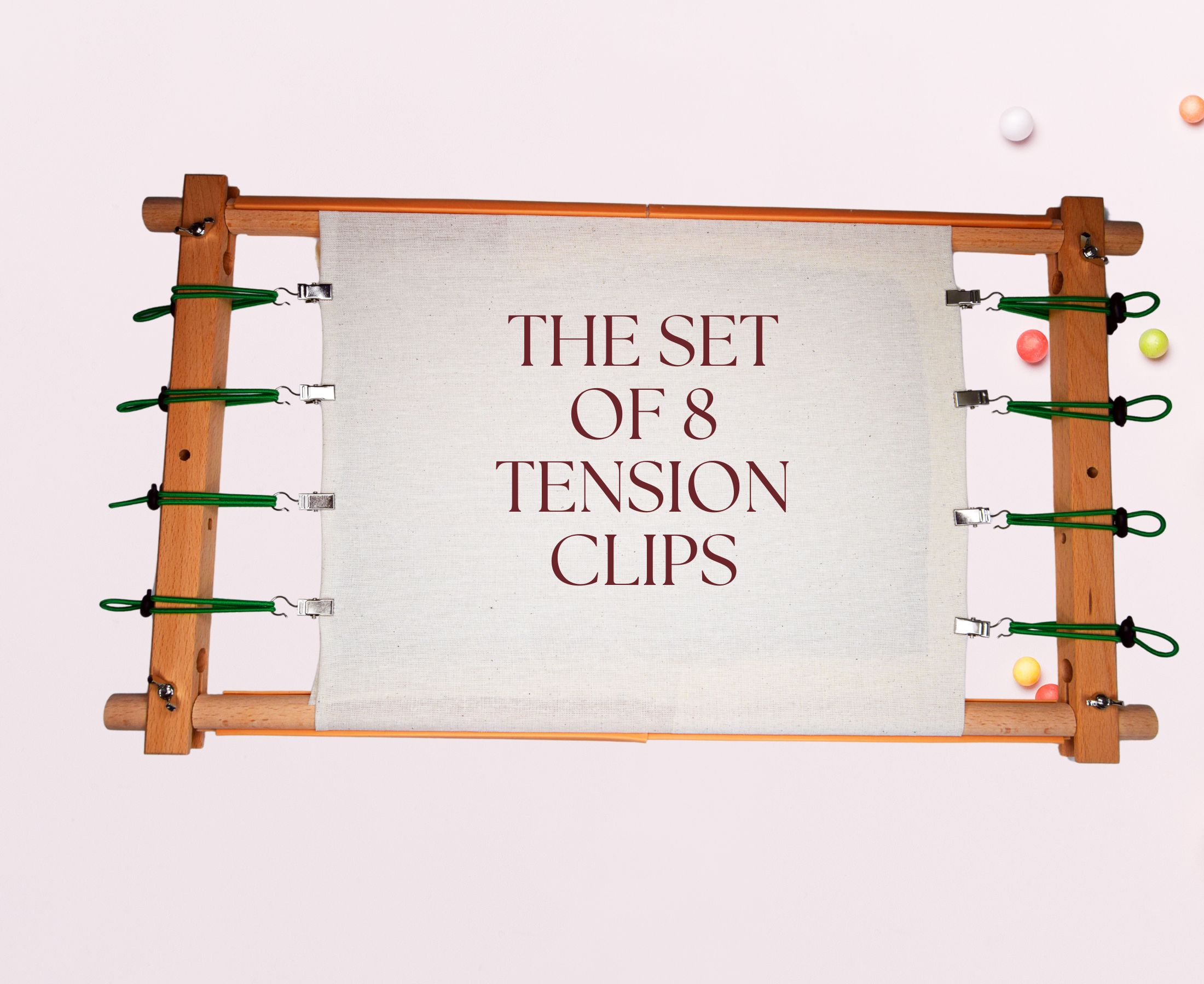 Green (8pcs) - Tension Clips