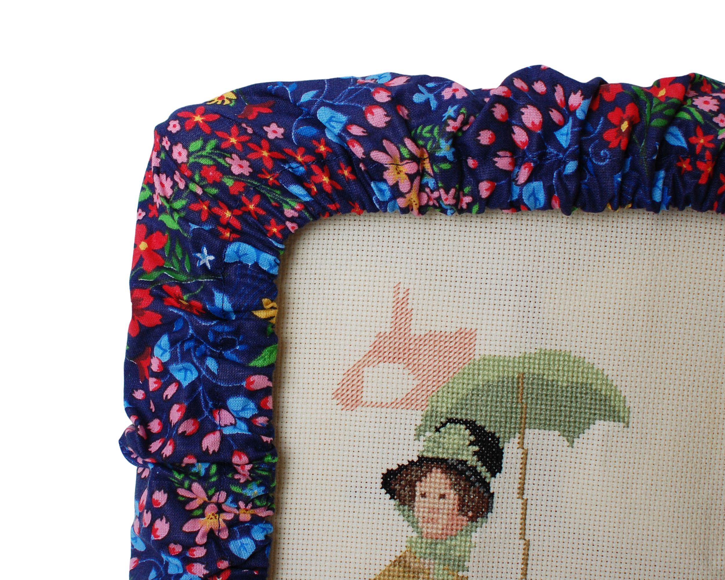 Flowers Fabric Grime Guard 11" x 17"
