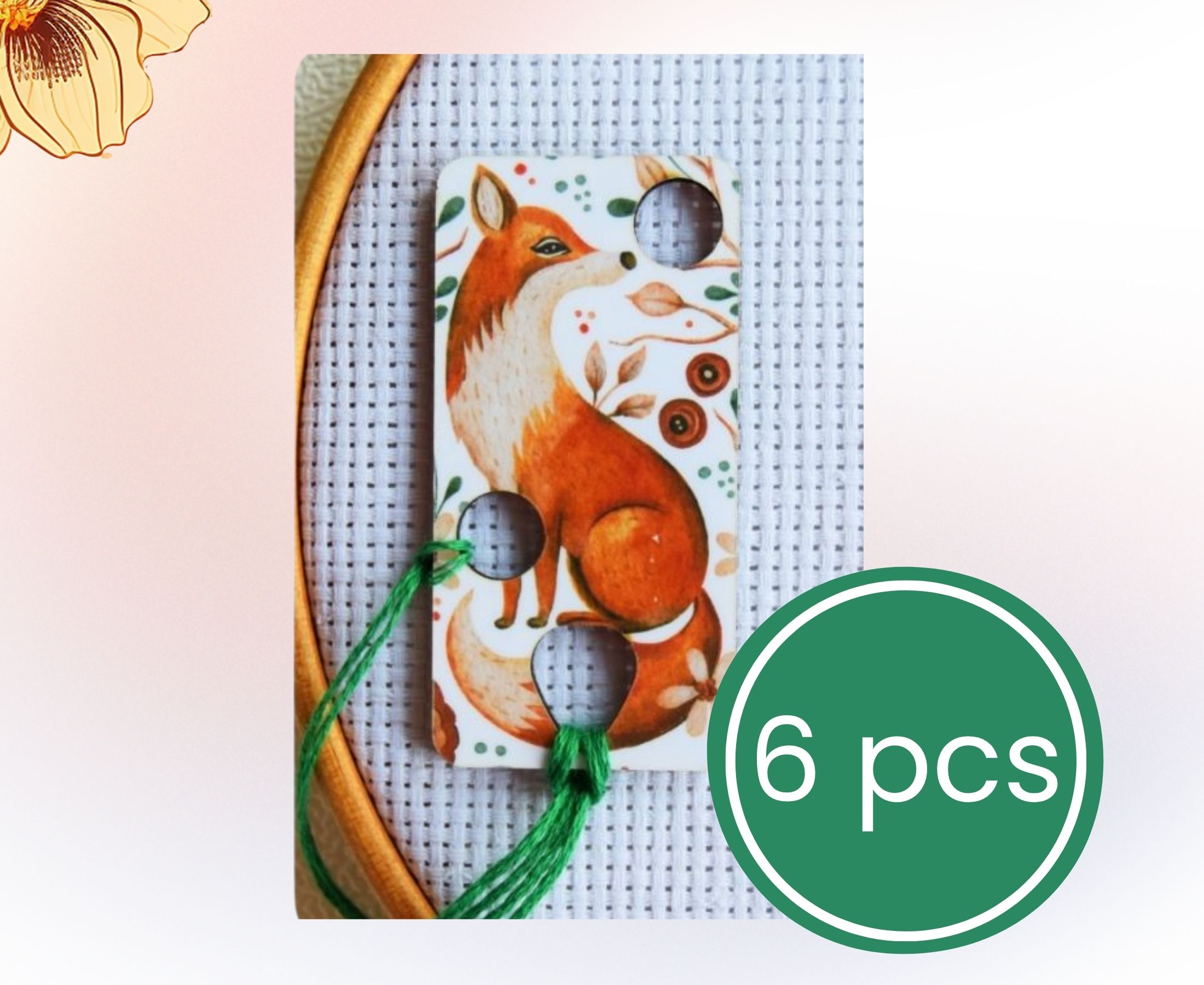 Fox Style #1 (6pcs) - Floss Drops