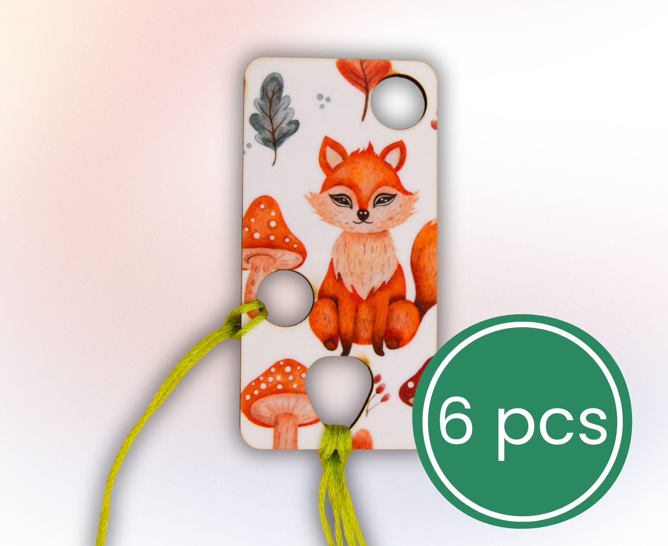 Fox Style #2 (6pcs) - Floss Drops