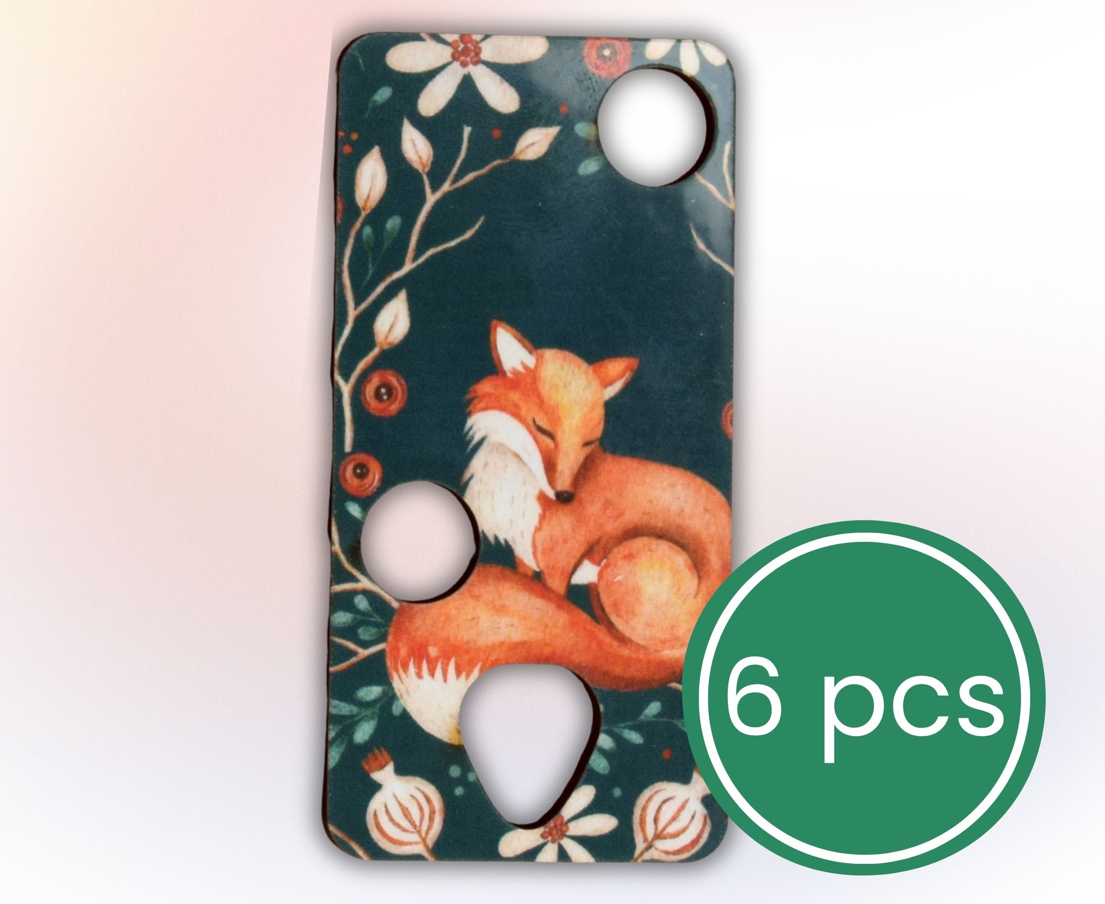 Fox Style #3 (6pcs) - Floss Drops