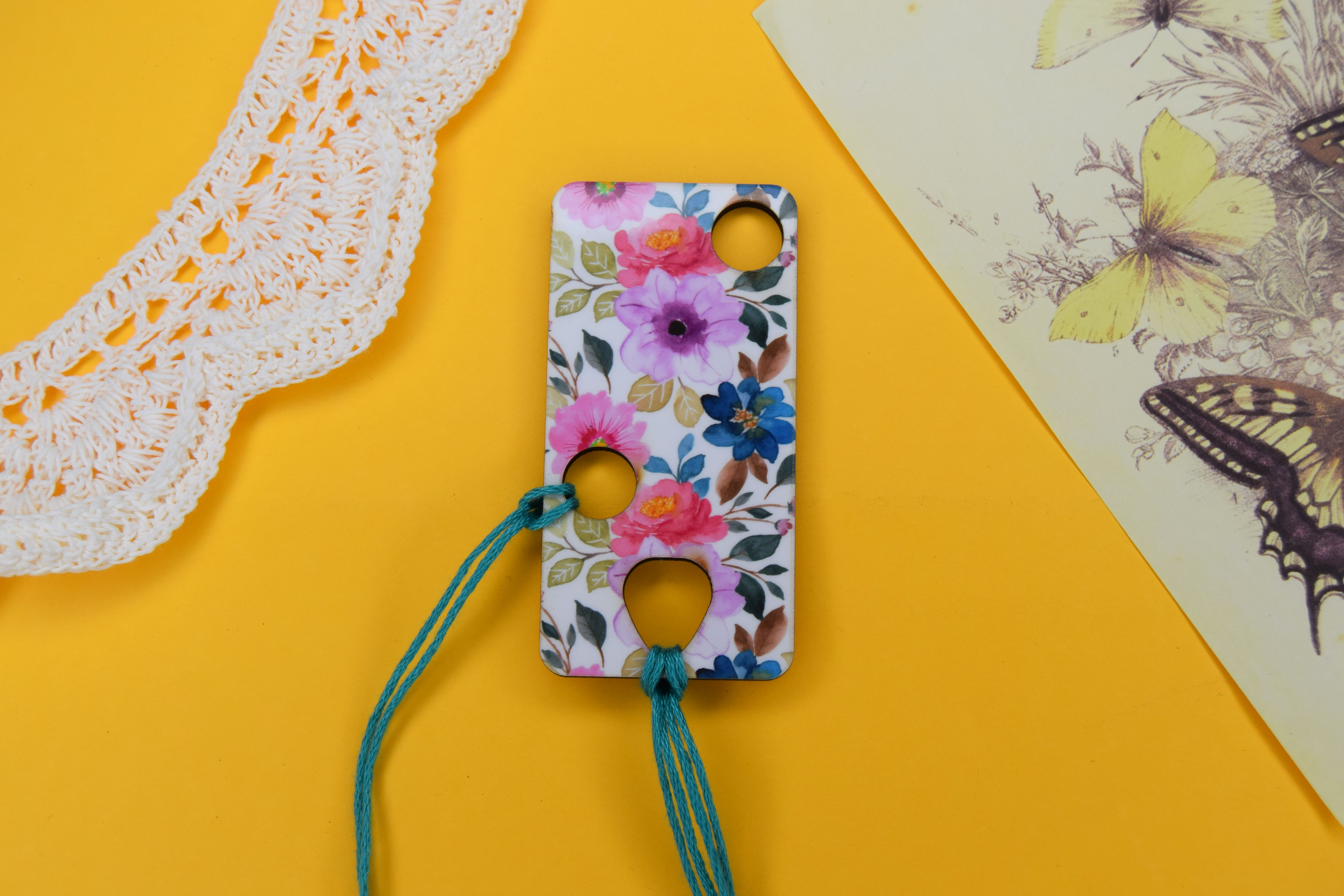 Beautiful Flowers (6pcs) - Floss Drops