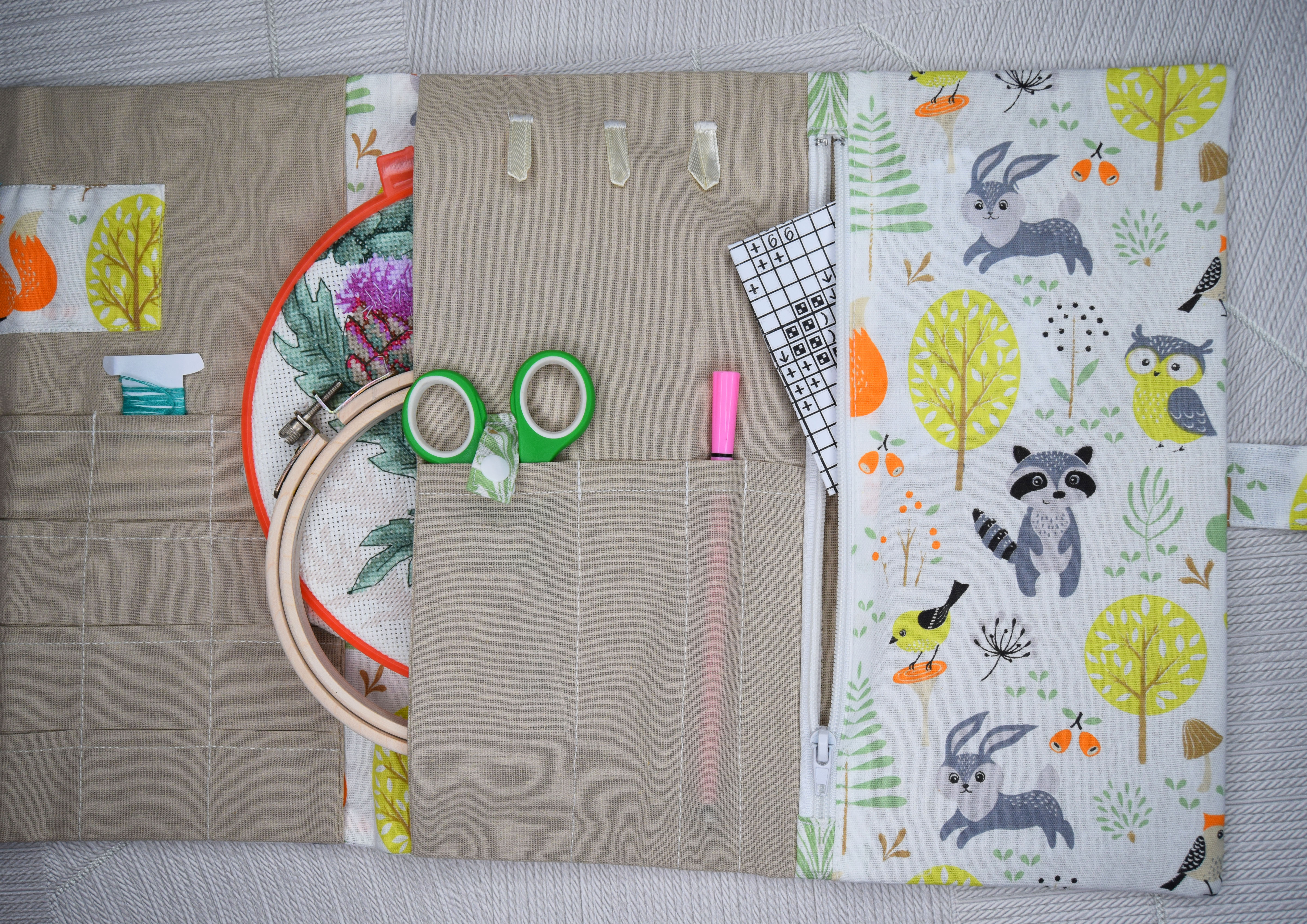 Cross Stitch Storage Project Bag #1