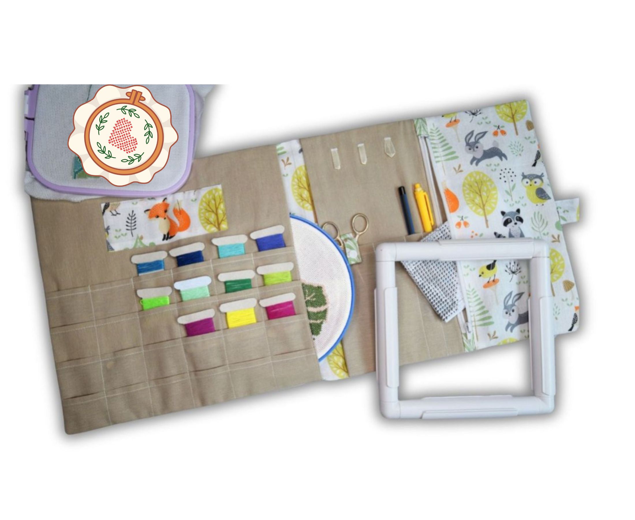 Cross Stitch Storage Project Bag #1