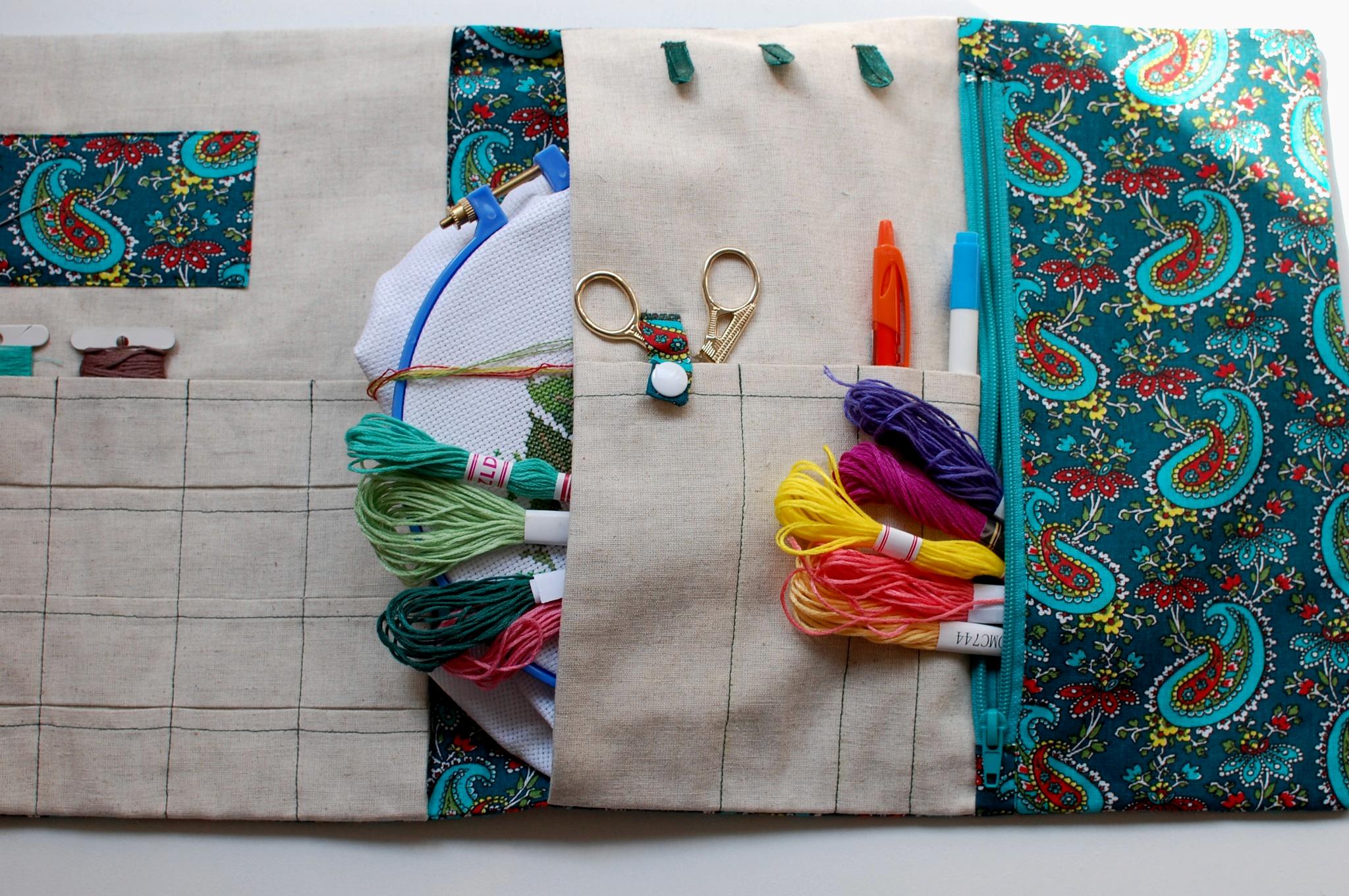 Cross Stitch Storage Project Bag #2