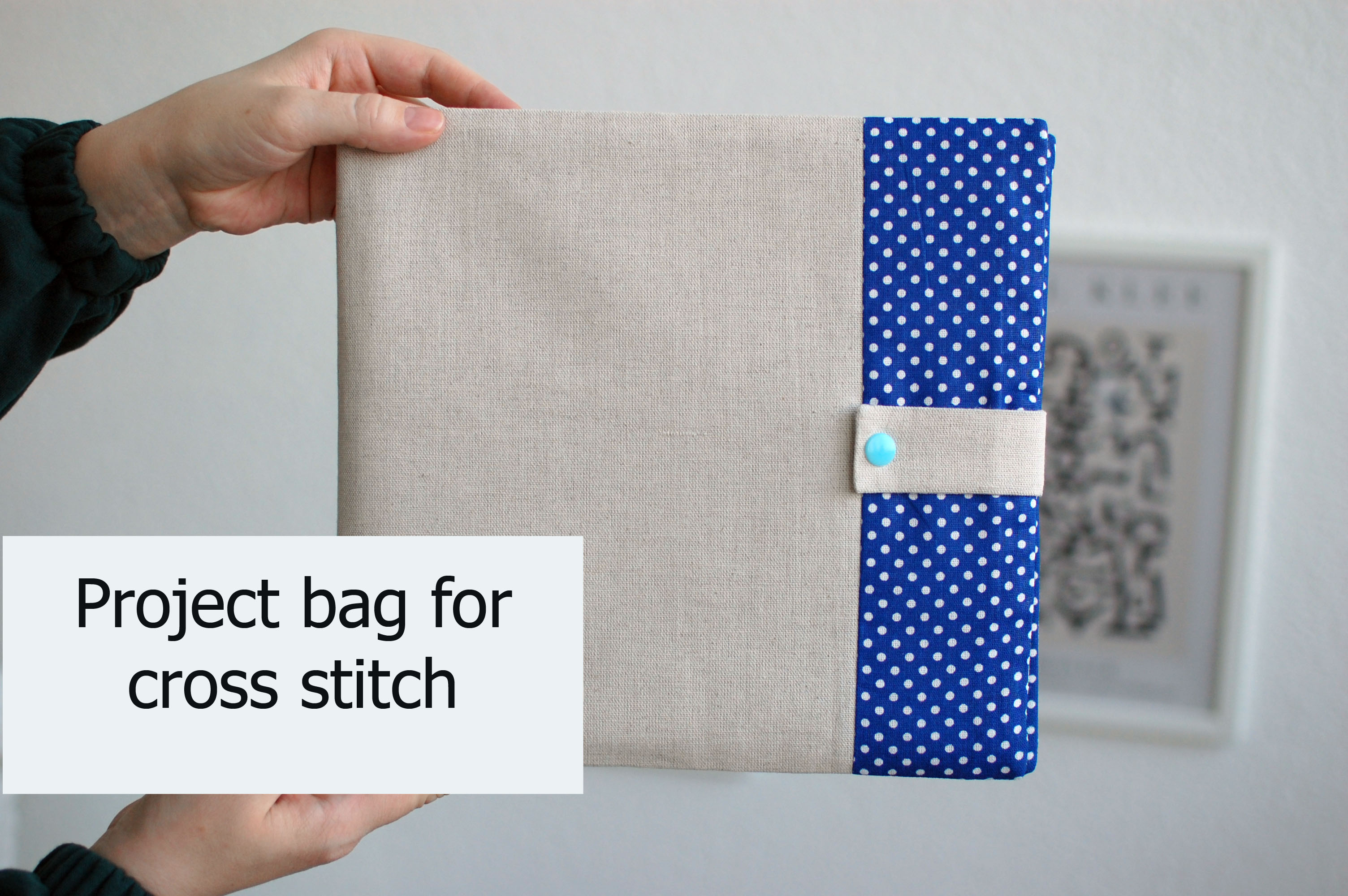 Cross Stitch Storage Project Bag #4