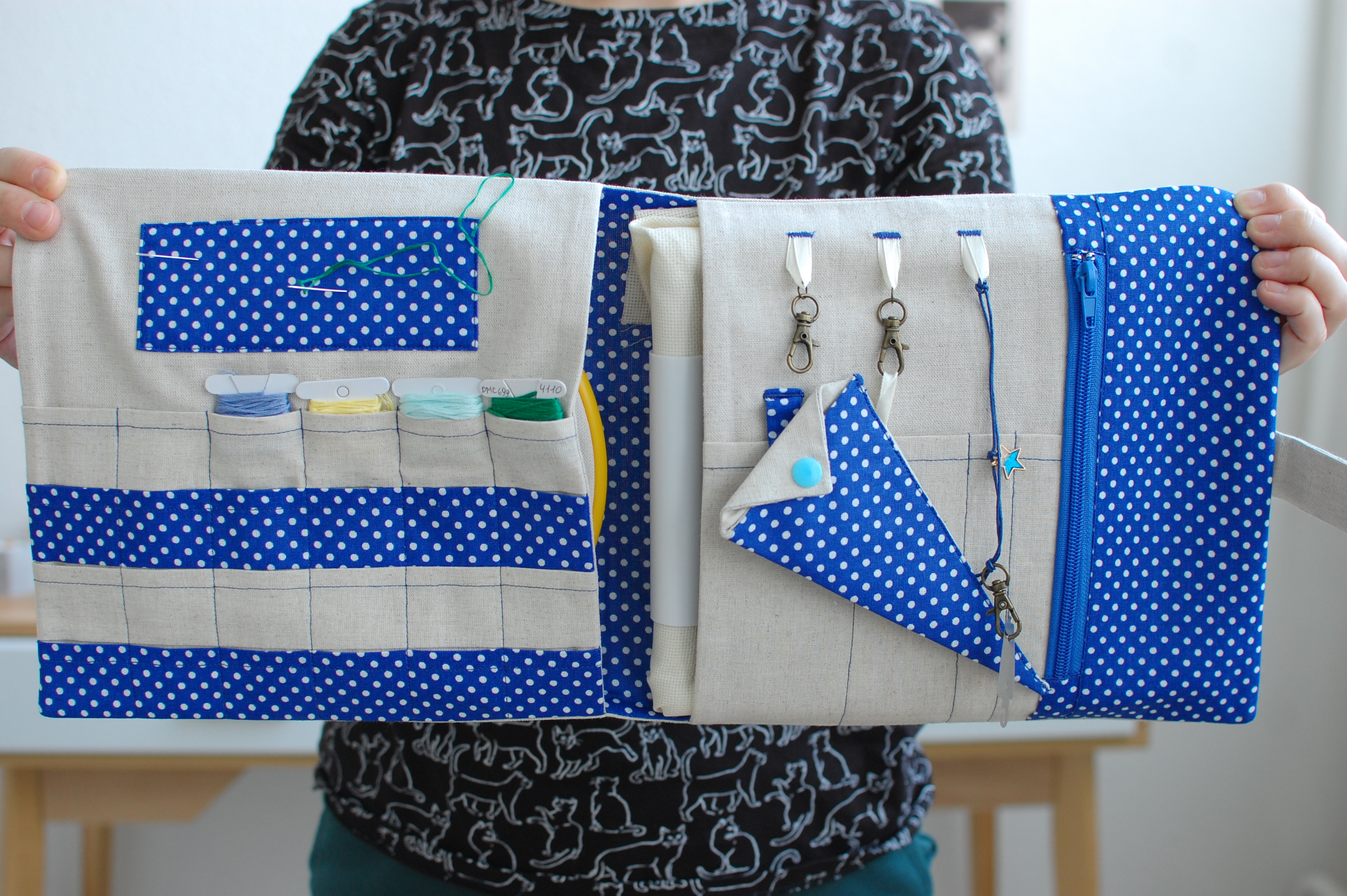 Cross Stitch Storage Project Bag #4
