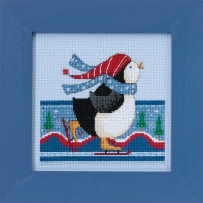 Polar Skate - Beaded Cross Stitch Kit