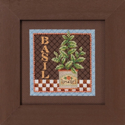 Basil - Debbie Mumm - Beaded Cross Stitch Kit